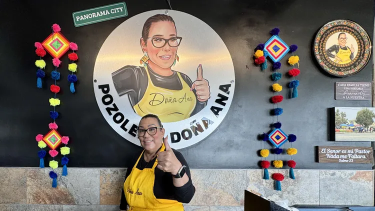 Memo Torres extols the pozole at Doña Ana
