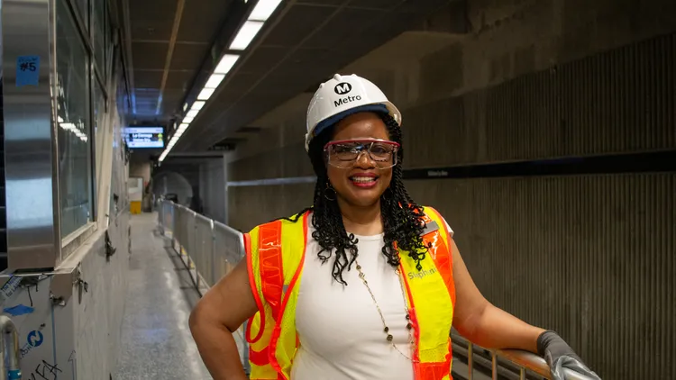 LA Metro CEO Stephanie Wiggins discusses the transit system’s planned expansions, progress on its in-house police department, and funding for the 2028 Olympics.